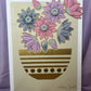 Dimensional Floral Painting